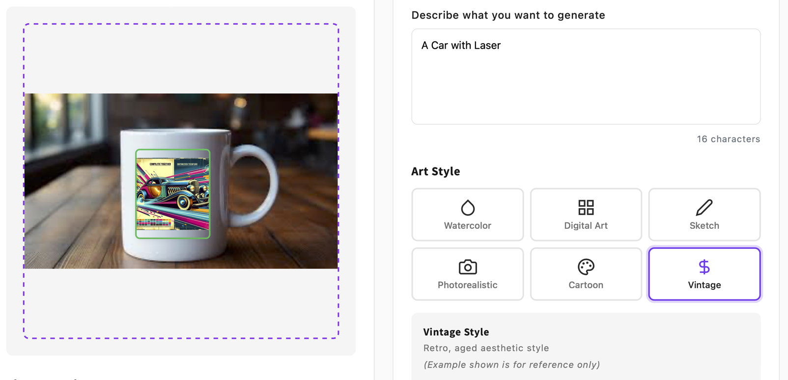 Frontend AI generation